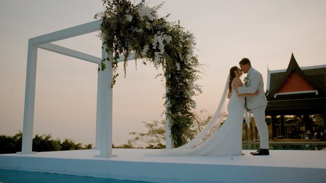 Wedding cinema at Villa Aye Phuket – Lauren & Brenton