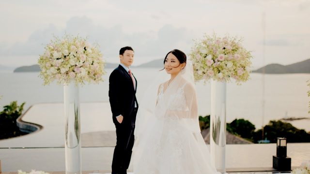 Wedding cinematic teaser at Phuket. Luxury wedding at Sri Panwa. Cinematic story of Lulu & Chuck