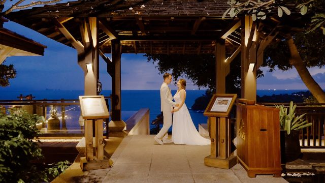 Destination wedding at Pimalai Koh Lanta. Cinematic wedding at Phuket, Samui. #weddingblissthailand